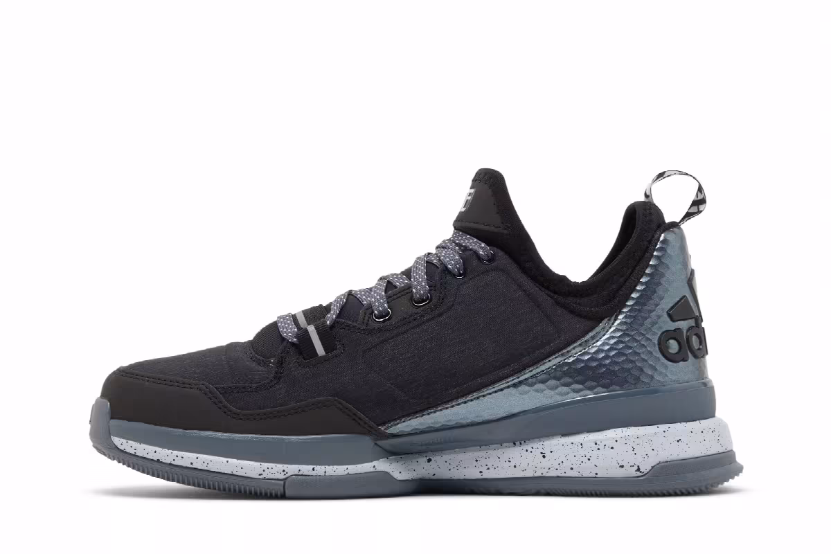 Adidas D Lillard 1 Black Onix, view 4