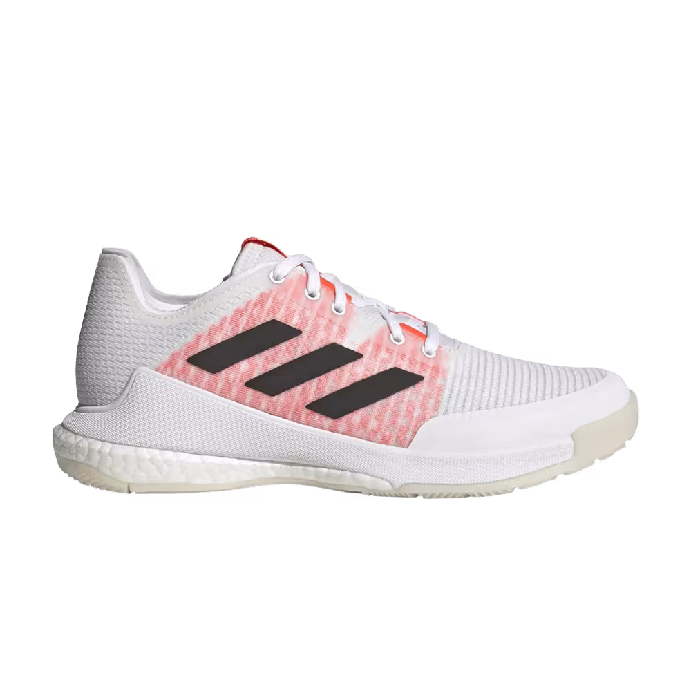 Adidas Women's Crazyflight White Solar Red