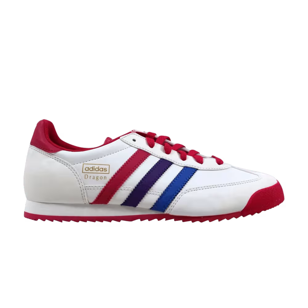 Adidas Dragon J White Pink Purple