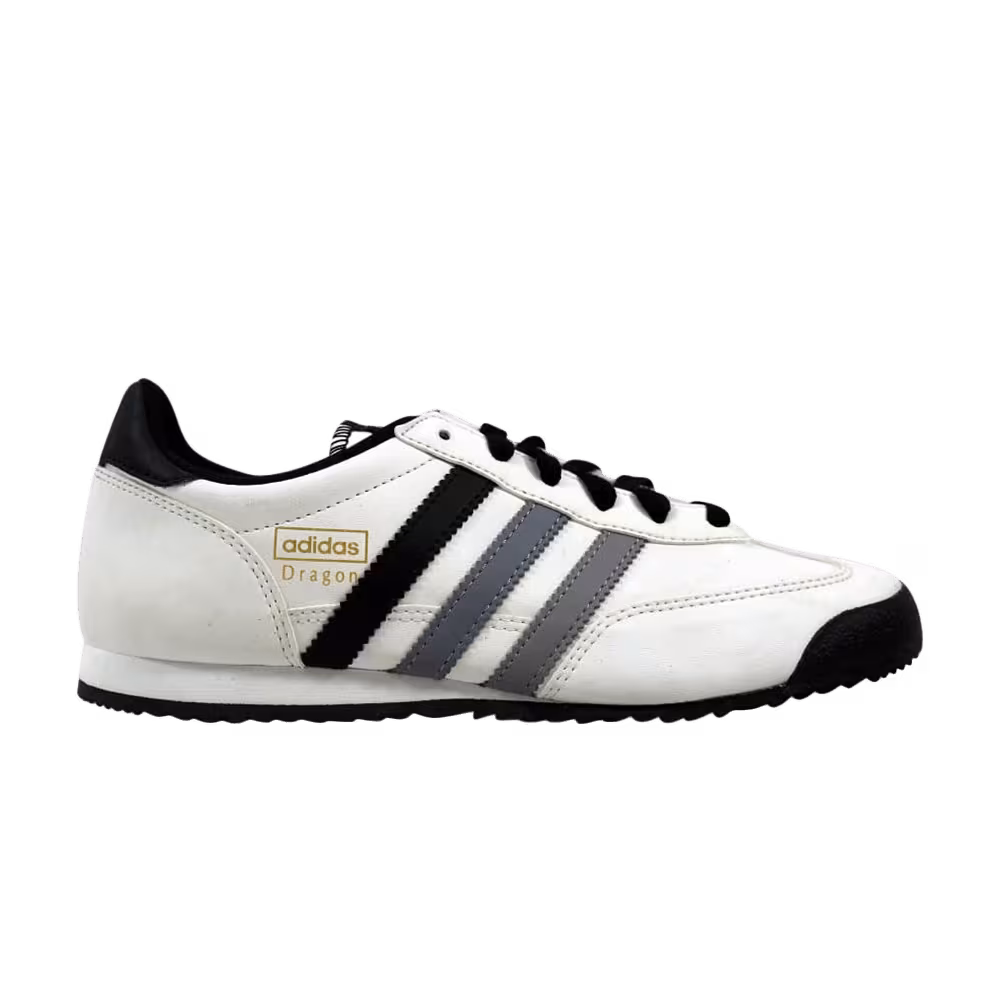 Adidas Dragon J White Black
