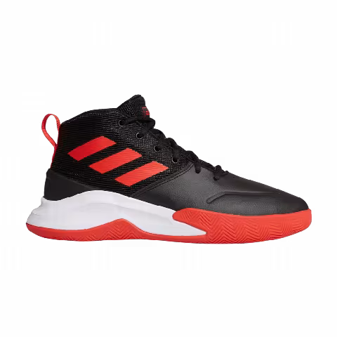 Adidas Own The Game Wide 'Black Active Red'