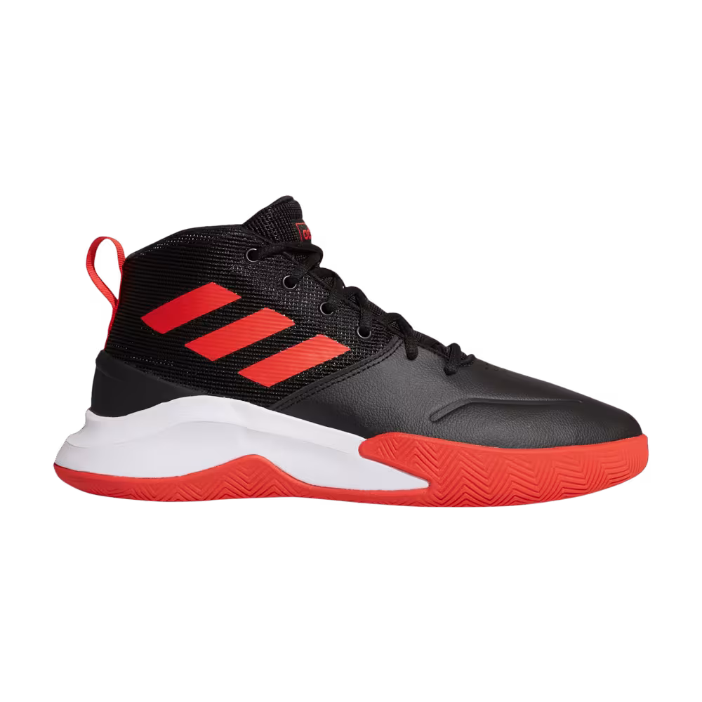 Adidas Own The Game Wide Black Active Red