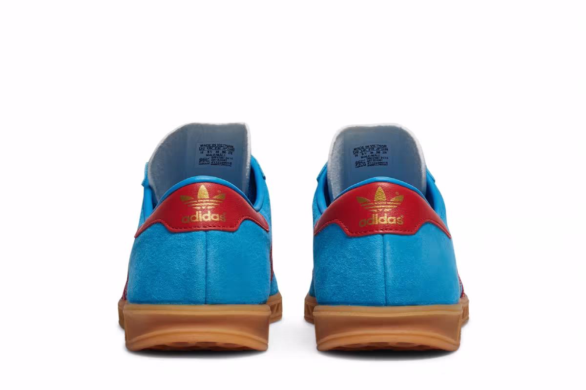 Adidas Hamburg Solar Blue Red Gum, view 7