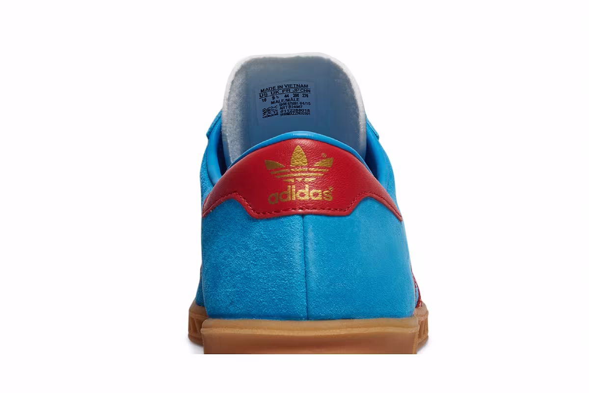 Adidas Hamburg Solar Blue Red Gum, view 8