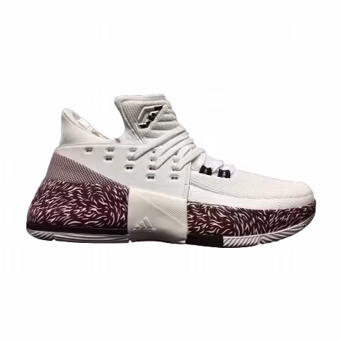 Adidas SM D Lillard 3.0 March Madness 'Mississippi State Bulldogs'