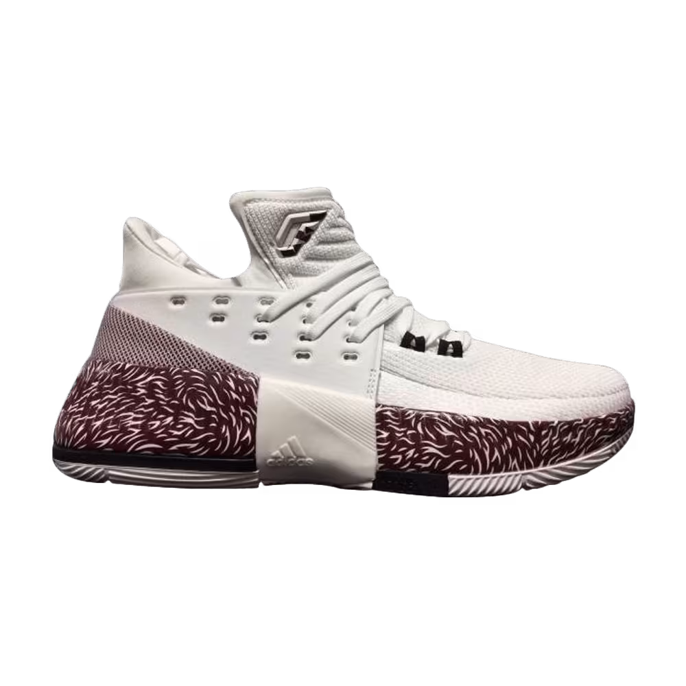 Adidas SM D Lillard 3.0 March Madness Mississippi State Bulldogs