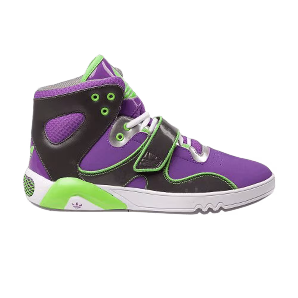 Adidas Women's Roundhouse Mid Purple Green