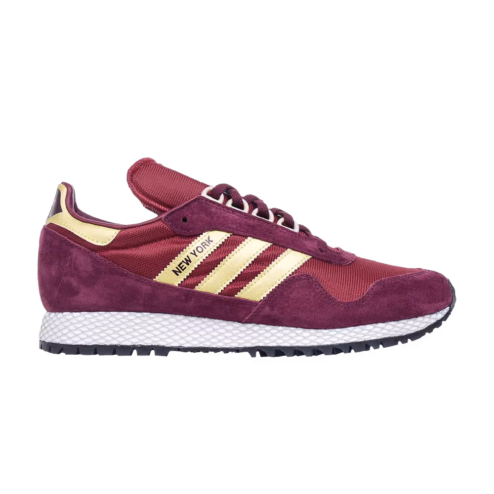 Adidas New York Maroon Matte Gold