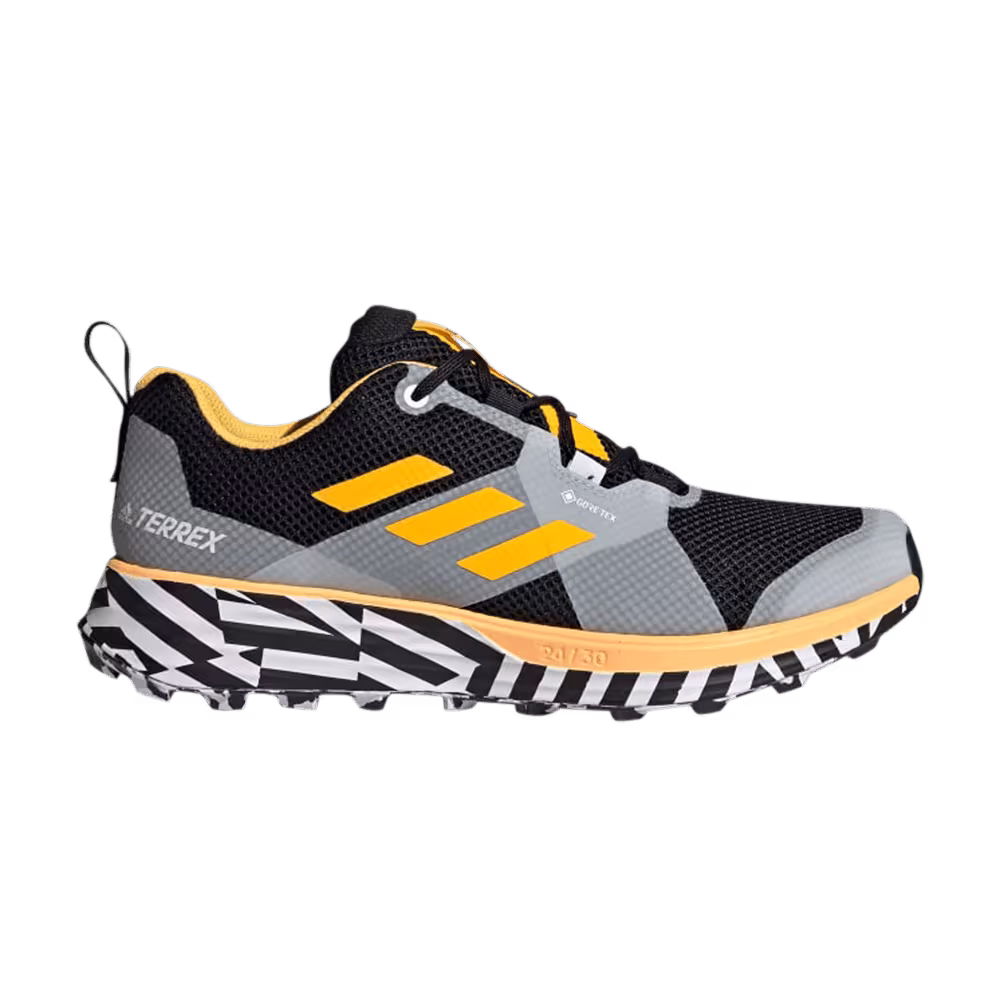 Adidas Terrex Two GTX Trail Black Solar Gold