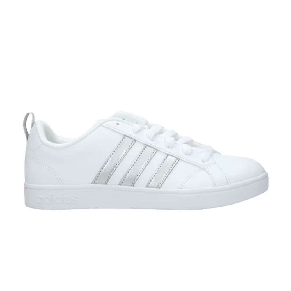 Adidas Women's VS Advantage White Silver Metal