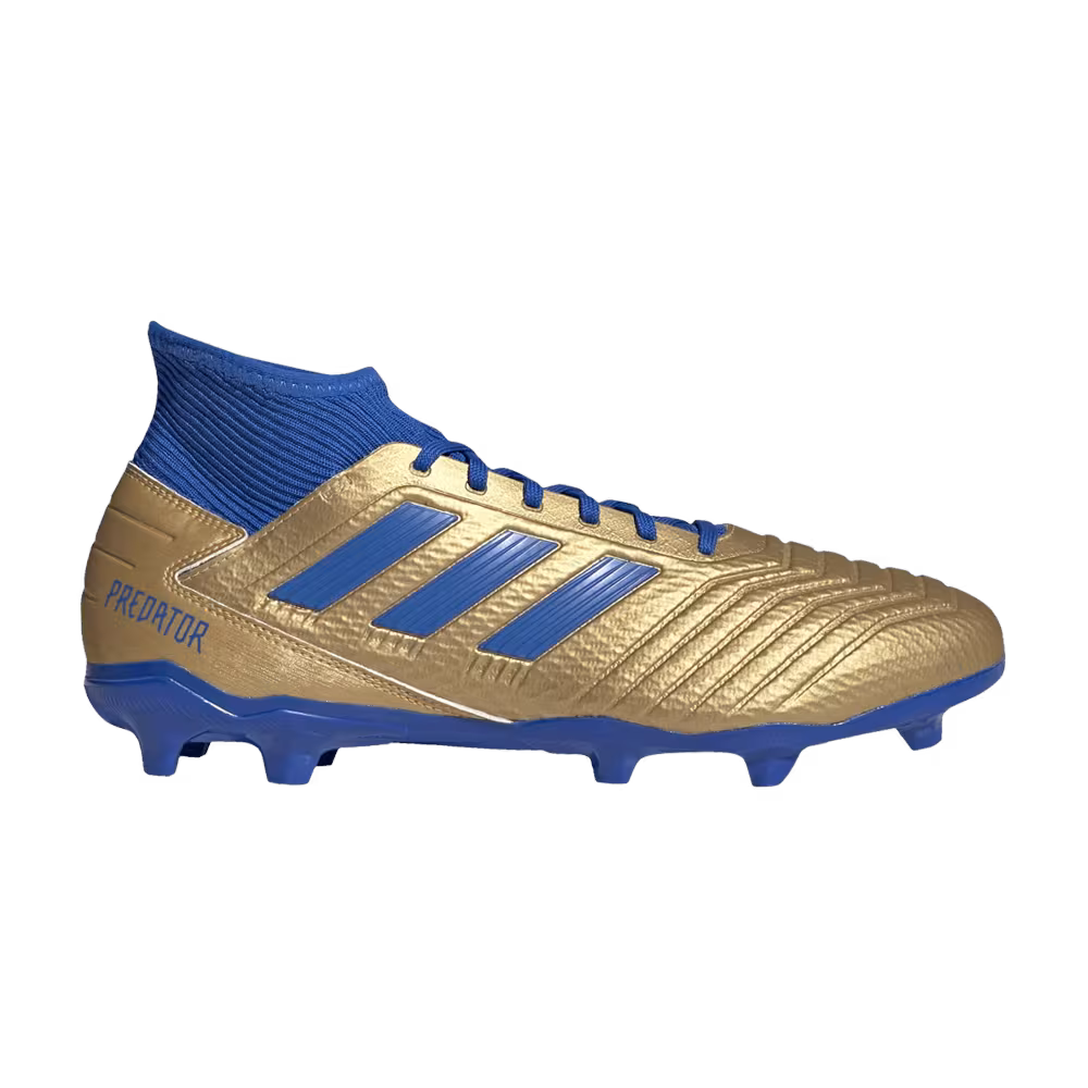 Adidas Predator 19.3 FG Gold Metallic Blue