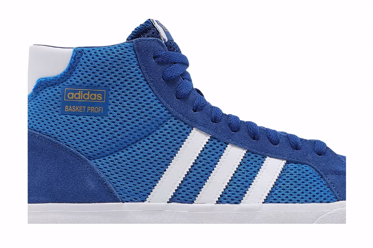 Adidas Basket Profi Glow Blue, view 3