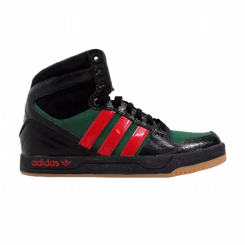 Adidas Court Attitude J 'Black Red Green'