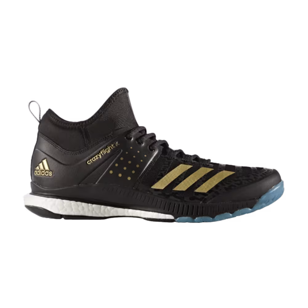 Adidas Crazyflight X Mid Black Gold