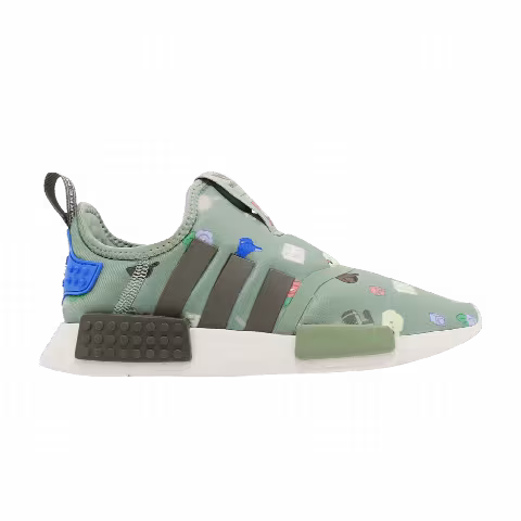 LEGO x adidas NMD 360 J 'Solar Green Bricks'