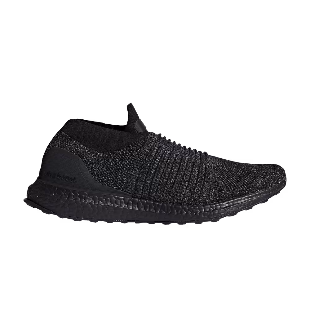 Adidas UltraBoost Laceless Triple Black