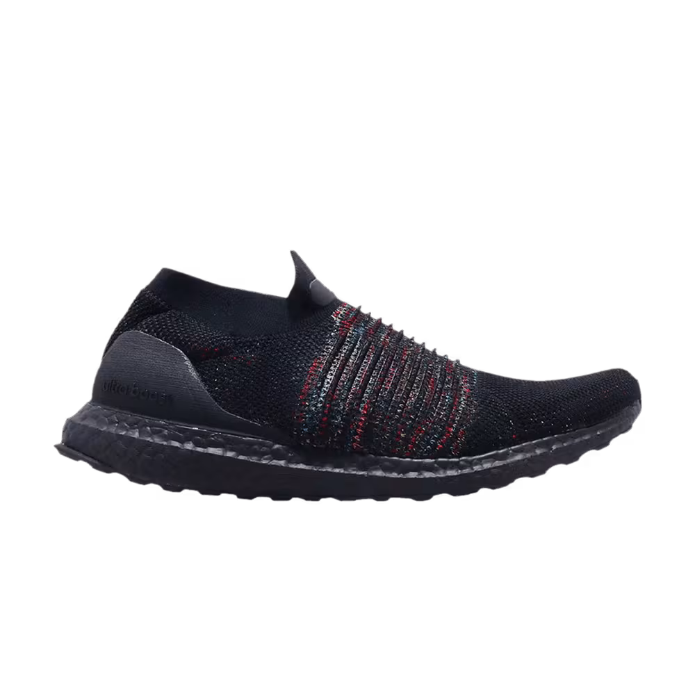 Adidas UltraBoost Laceless Black Multi-Color