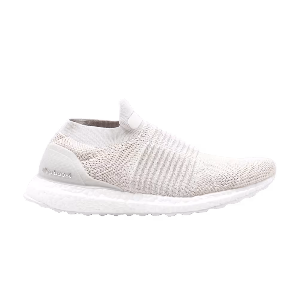 Adidas UltraBoost Laceless Chalk Pearl