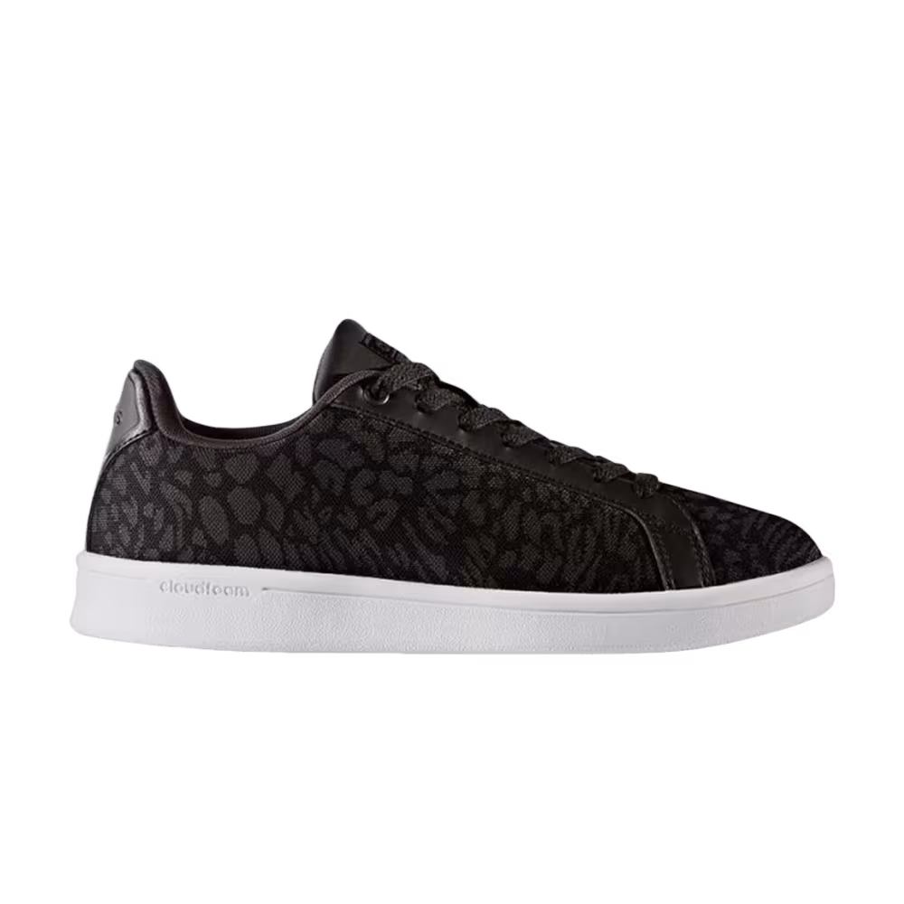 Adidas Women's Cloudfoam Advantage Clean Black Print