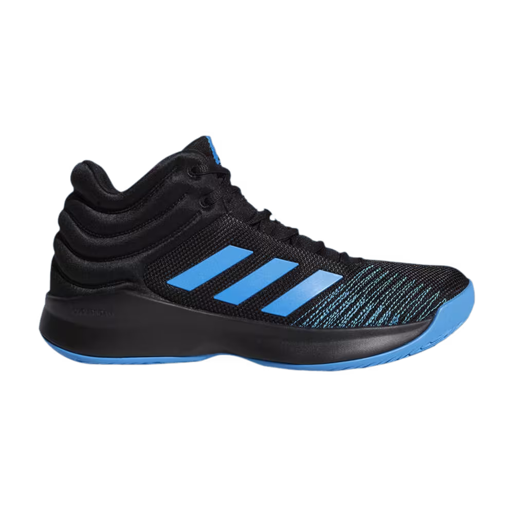 Adidas Pro Spark 2018 Black Bright Blue