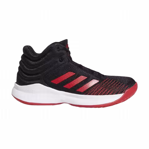 Adidas Pro Spark 2018 K Wide 'Black Scarlet'