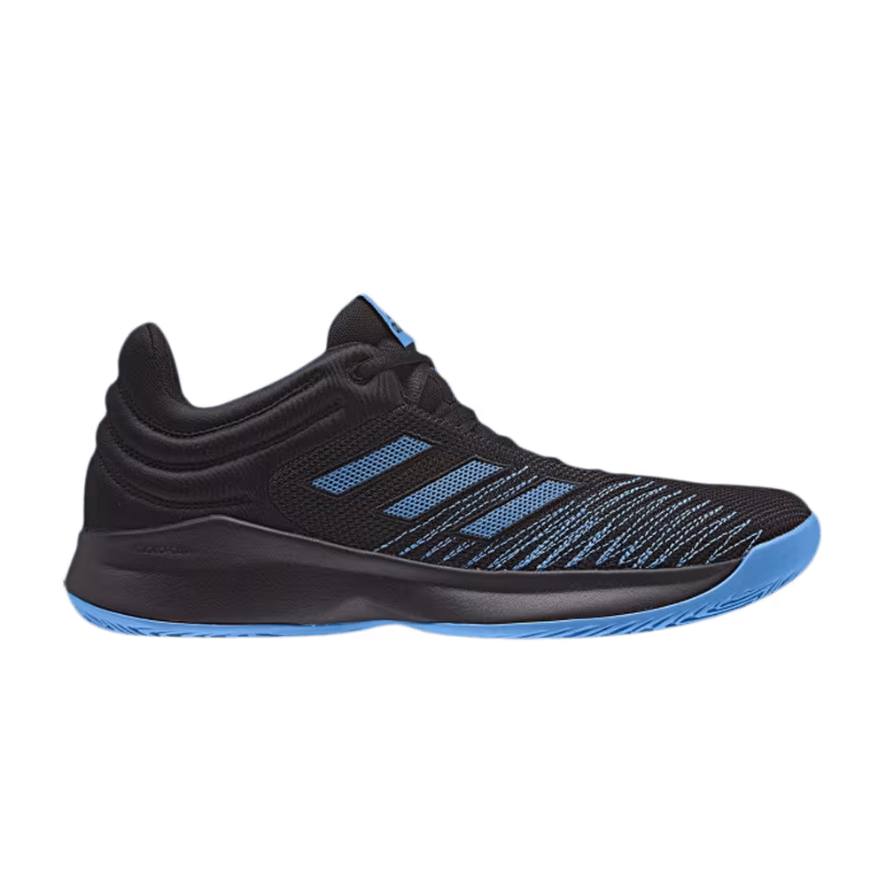 Adidas Pro Spark 2018 Low Black Bright Blue
