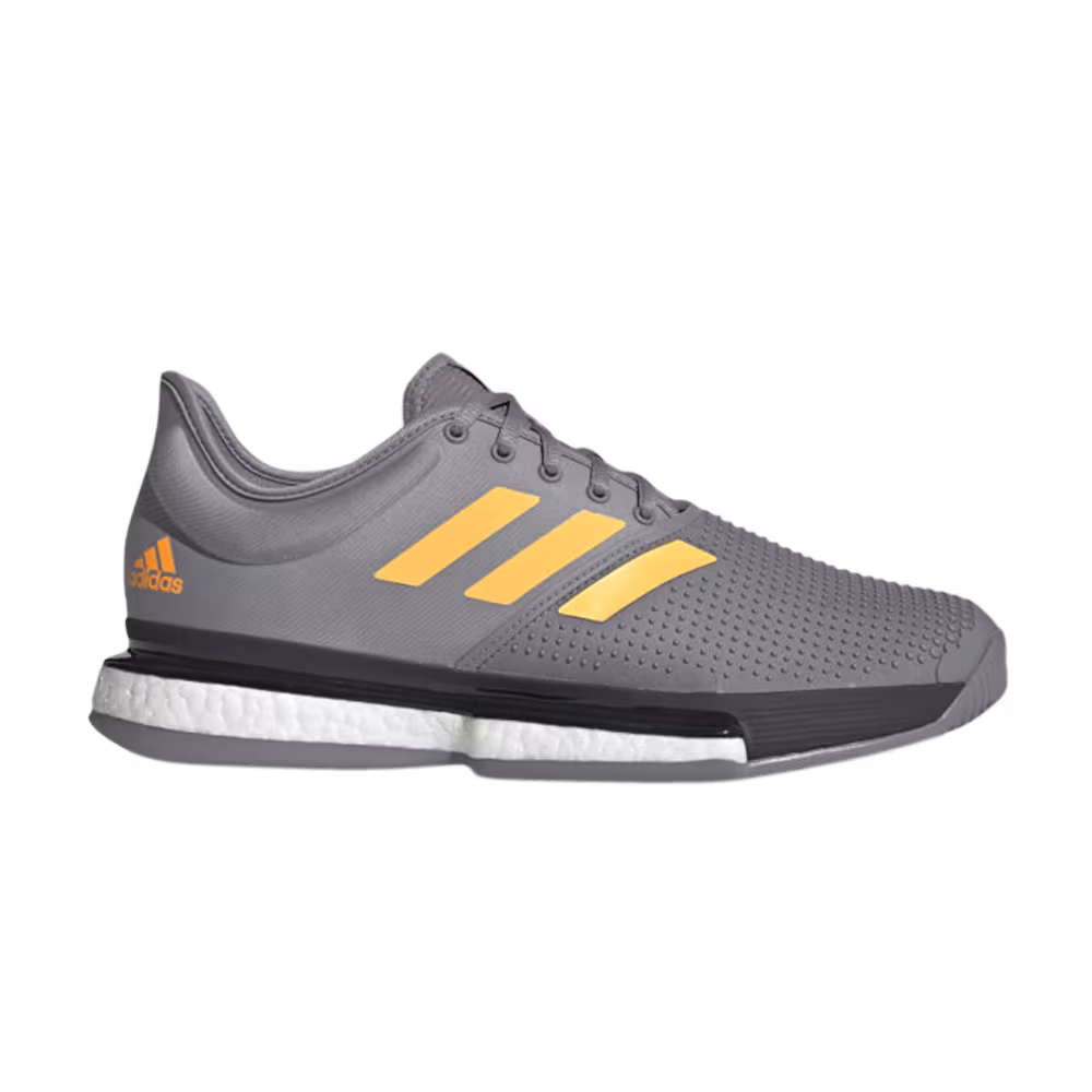 Adidas SoleCourt Grey Flash Orange