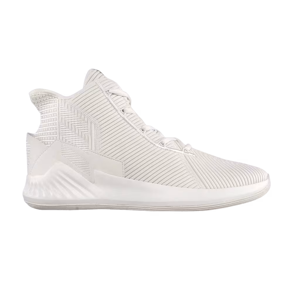 Adidas D Rose 9 Triple White Sample