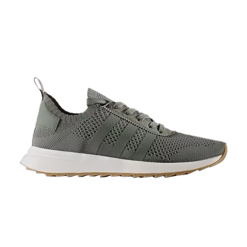 Adidas Women's Flashback Primeknit Trace Green Gum