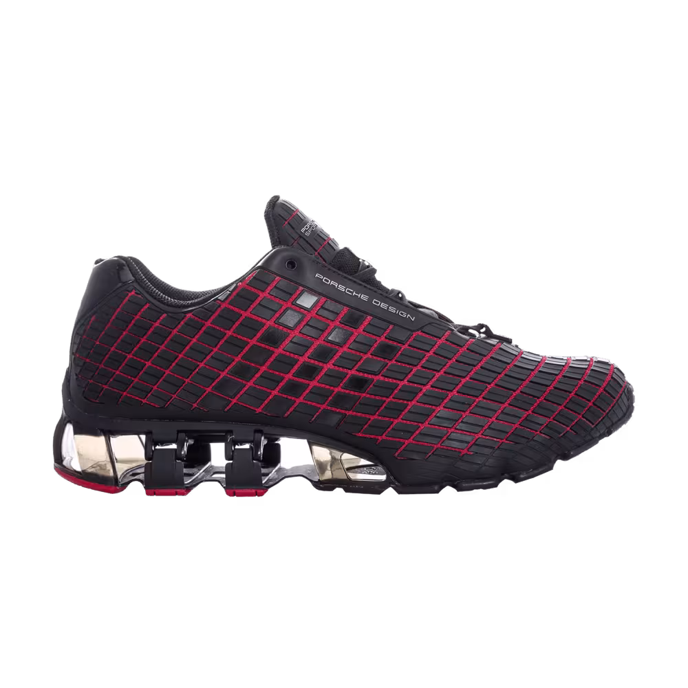 Porsche Design x adidas Run Bounce S3 Black Red