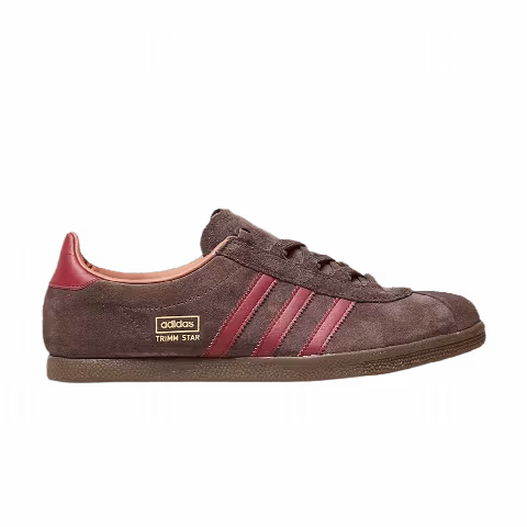 size? x adidas Trimm Star 'Brown Collegiate Burgundy'