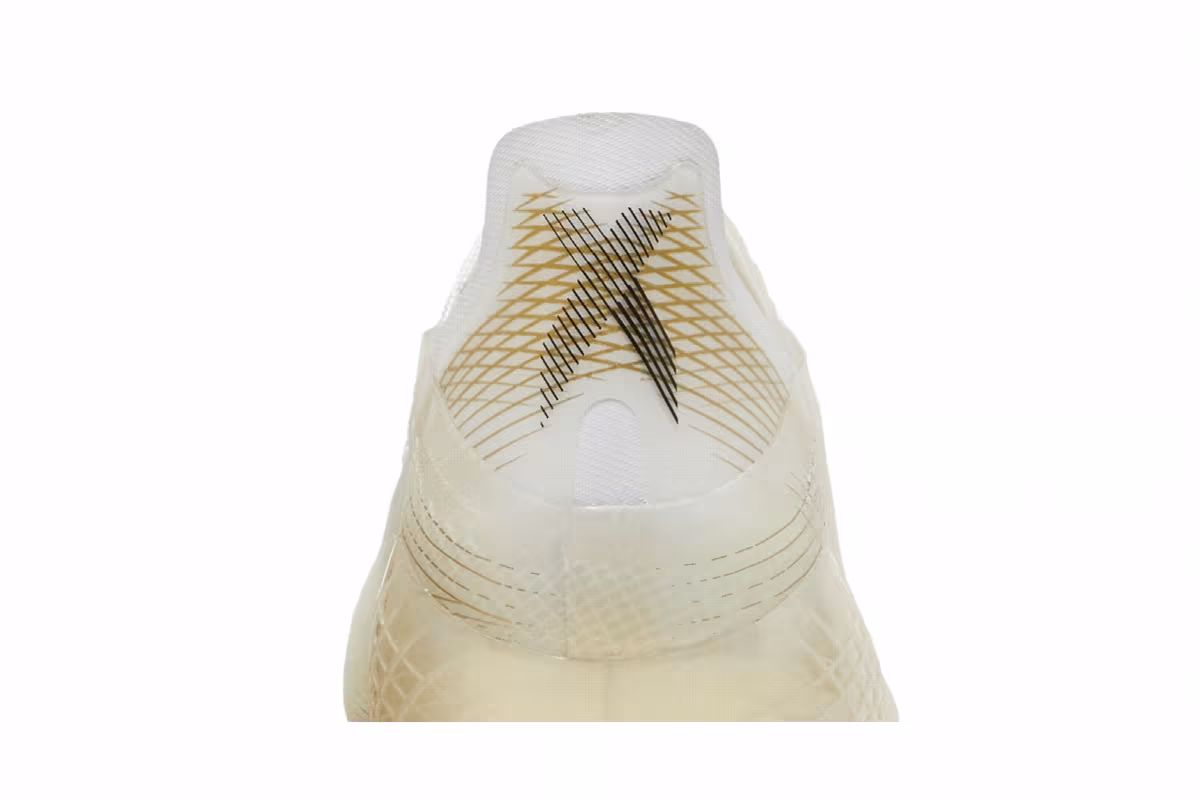 Adidas X Ghosted.1 SG White Metallic Gold Melange, view 8