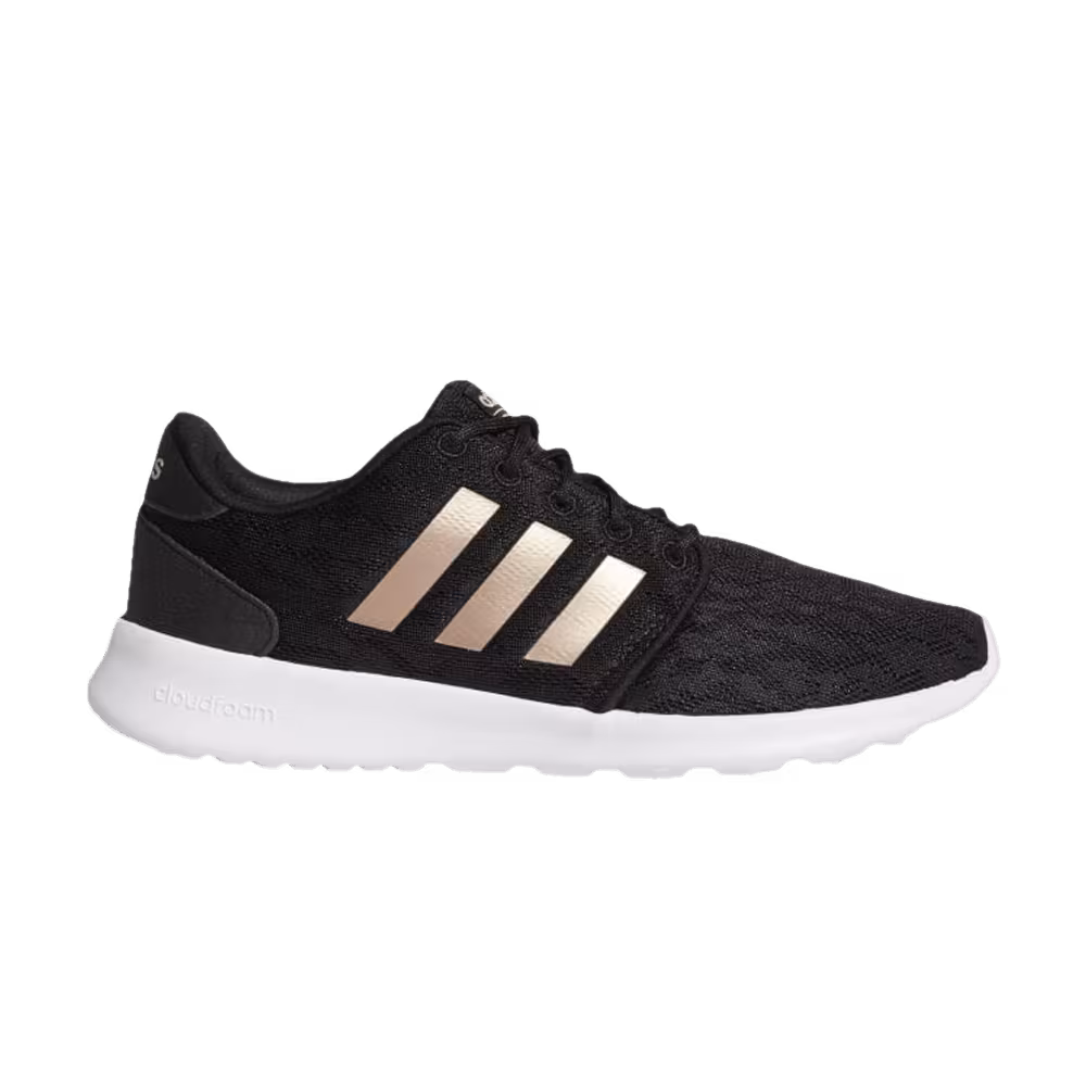 Adidas Women's Cloudfoam QT Racer Black Copper Metallic