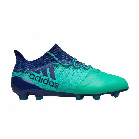 Adidas X 17.1 FG Leather 'Unity Ink Hi-Res Green'