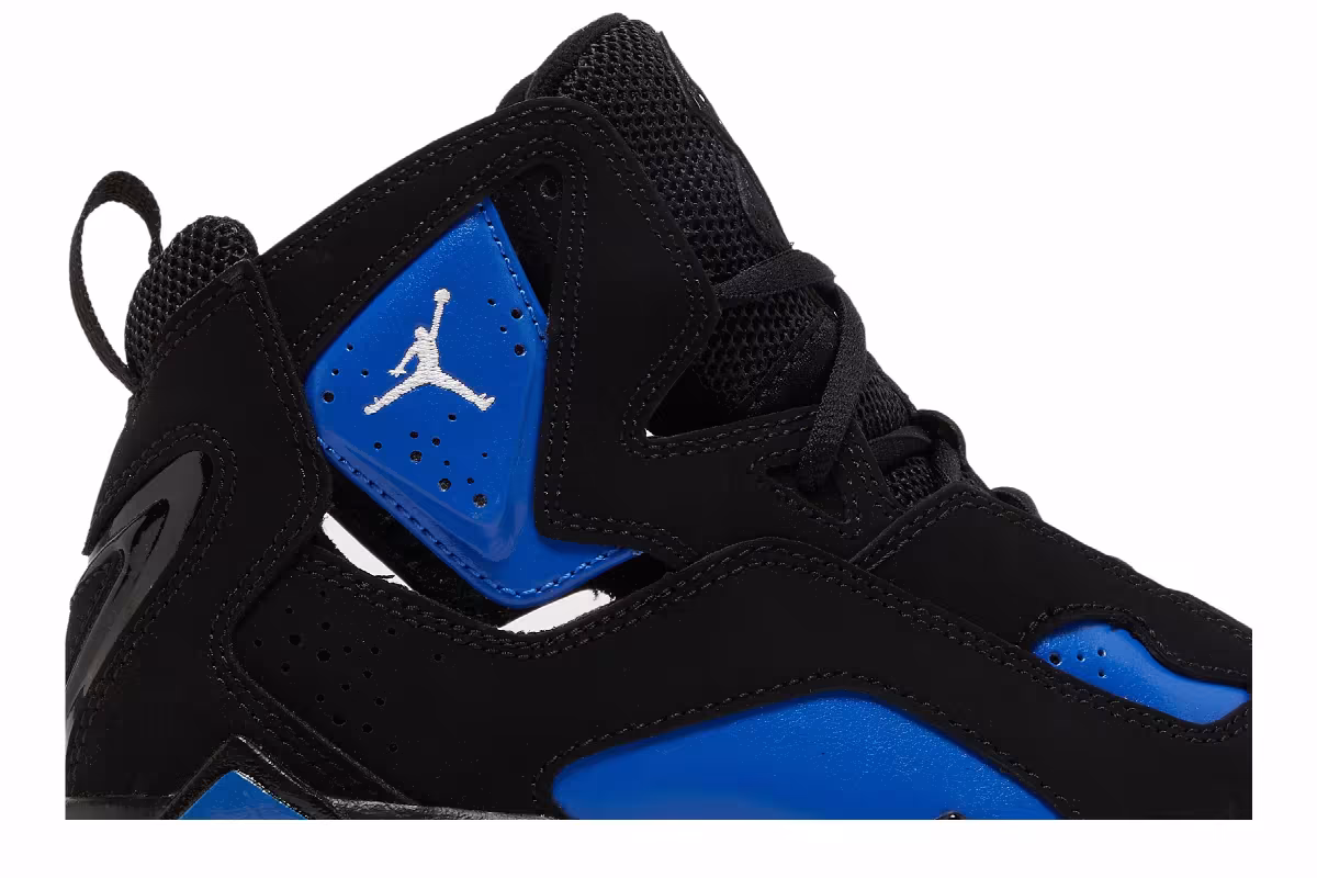 Air Jordan True Flight GS Black Game Royal, view 3