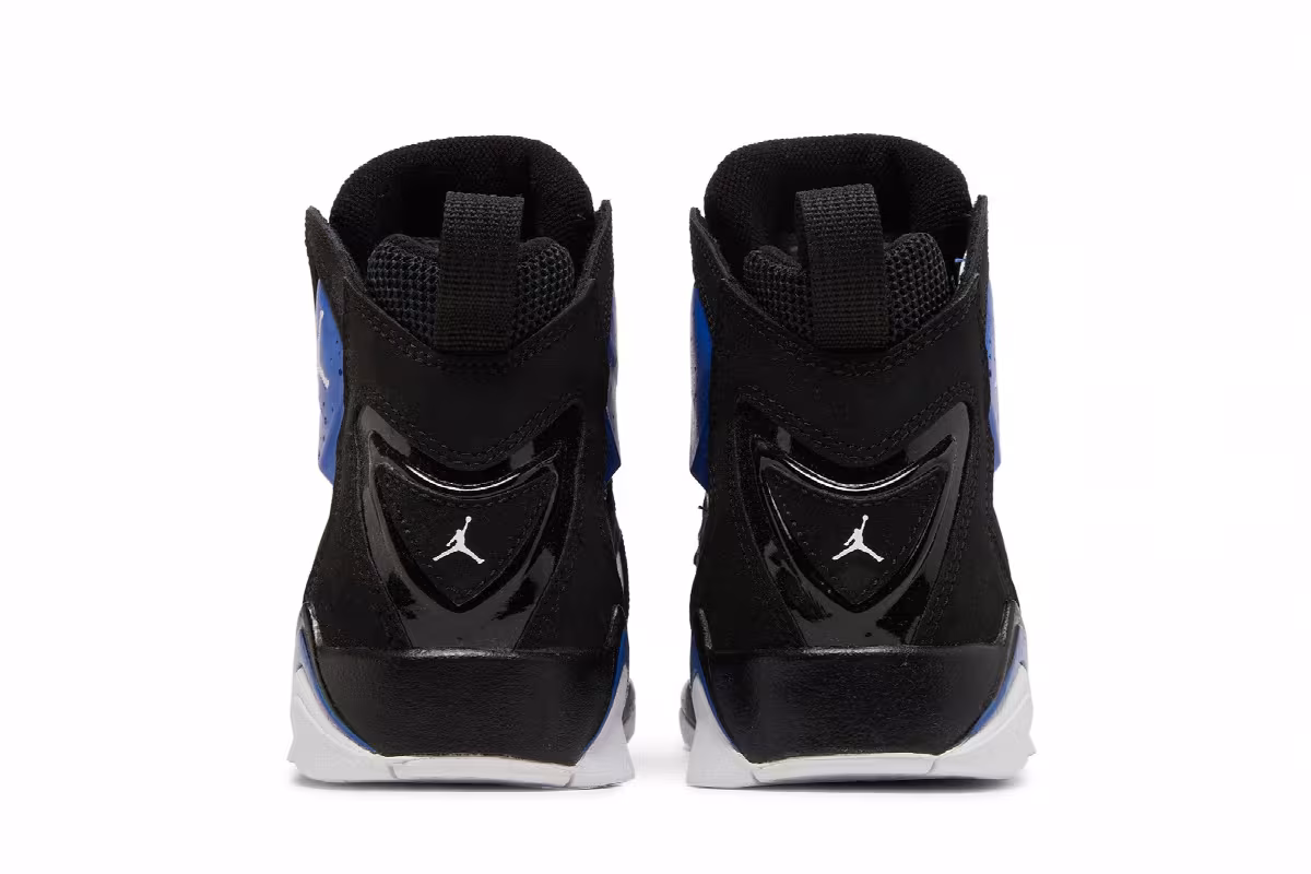 Air Jordan True Flight GS Black Game Royal, view 7