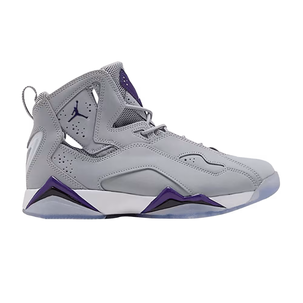 Air Jordan True Flight GS Wolf Grey Purple