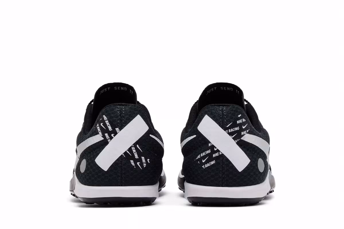 Nike Zoom Rival Waffle 6 Black Metallic Silver, view 7