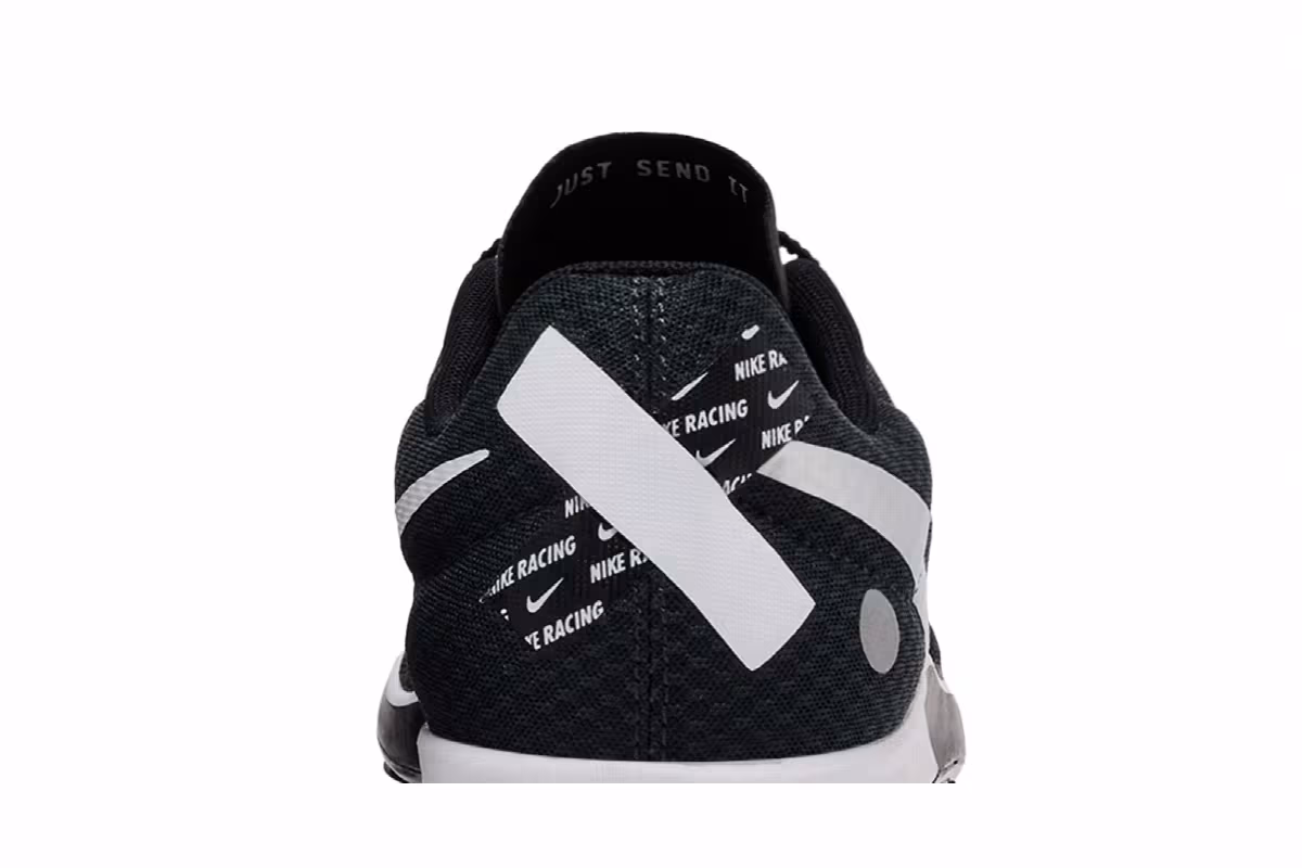 Nike Zoom Rival Waffle 6 Black Metallic Silver, view 8