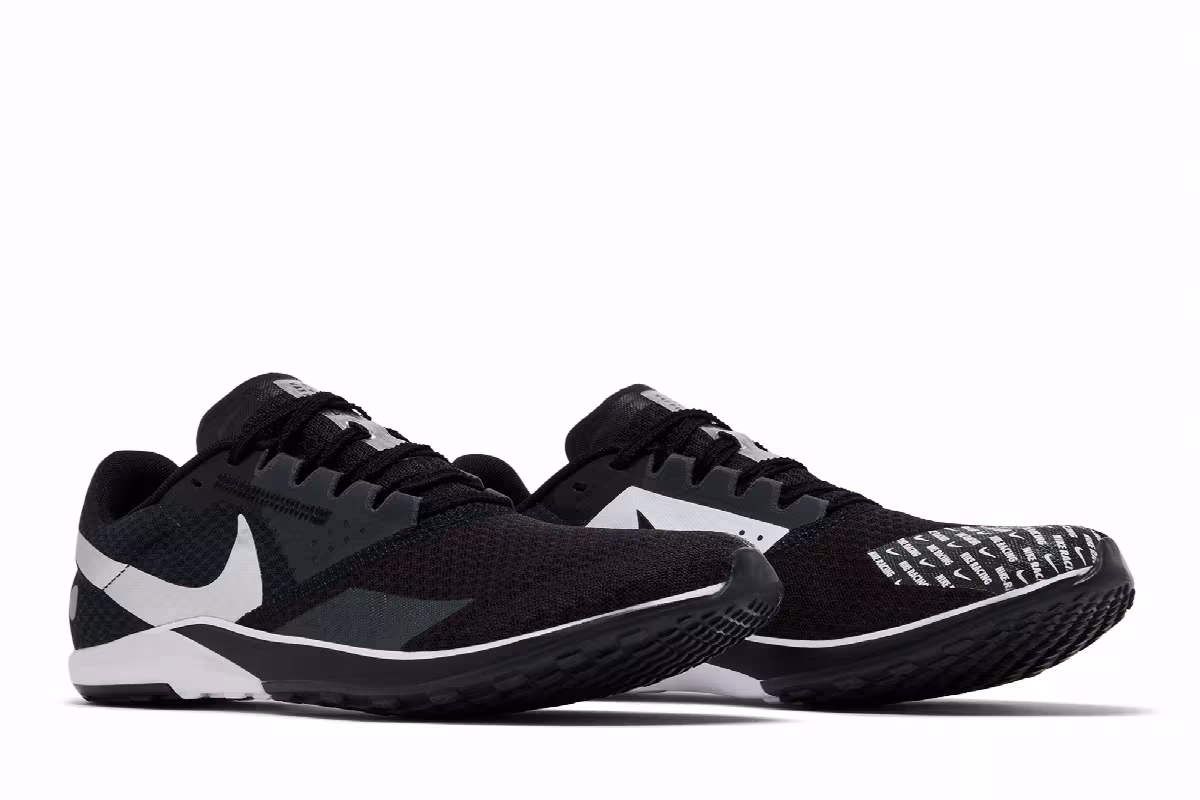 Nike Zoom Rival Waffle 6 Black Metallic Silver, view 9