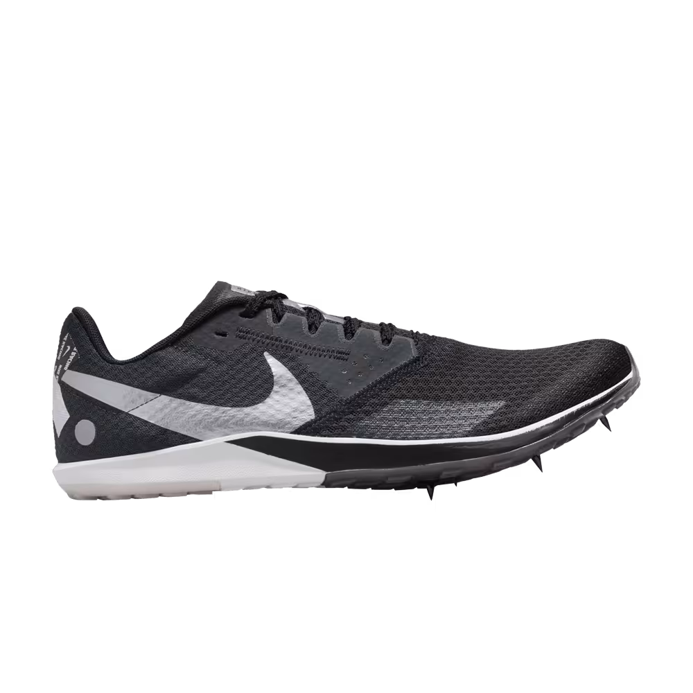 Nike Zoom Rival 6 Black Metallic Silver