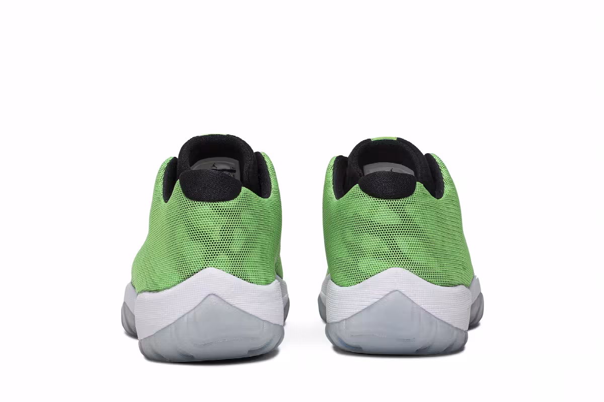 Air Jordan Future Low Light Poison Green Camo, view 7