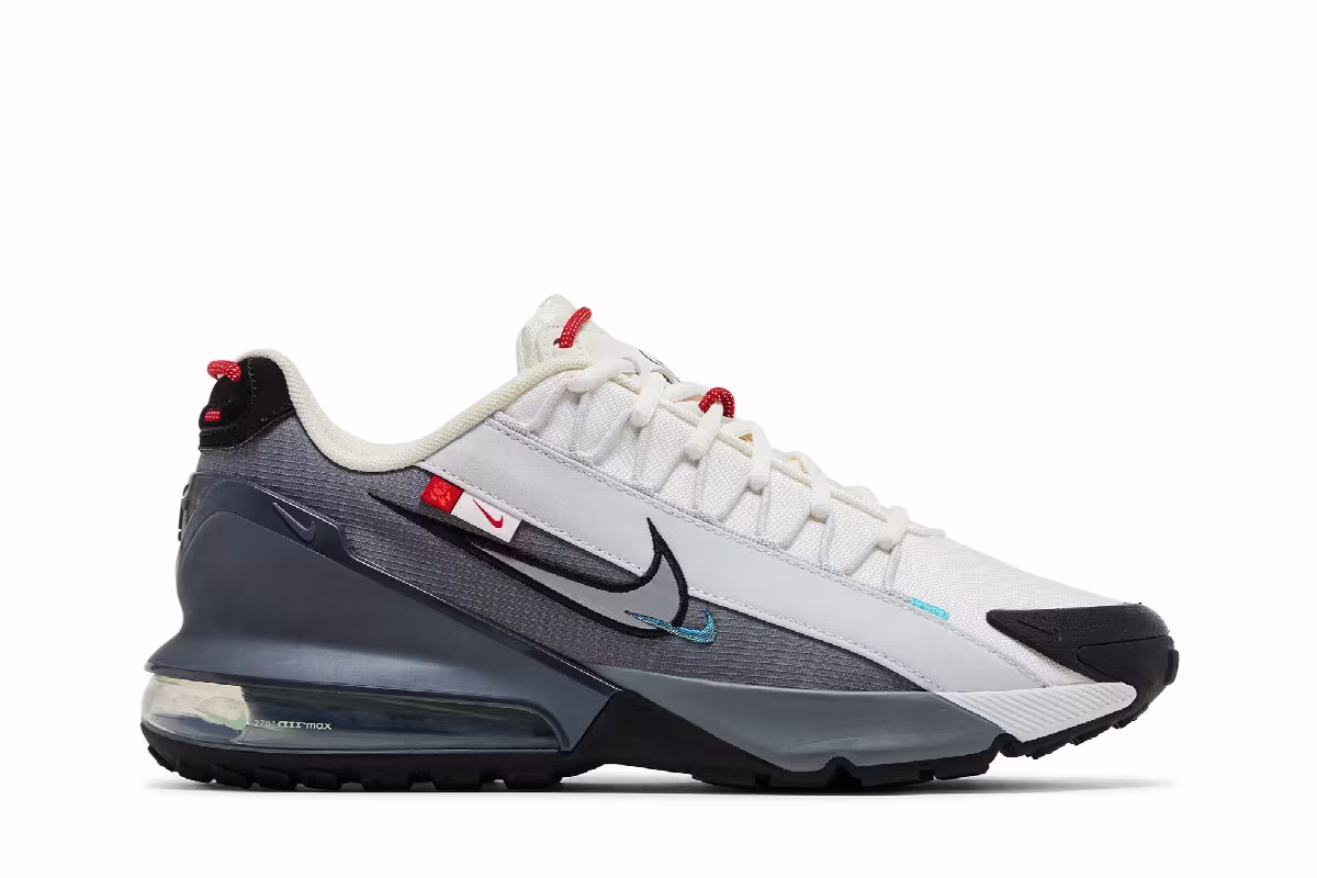 Nike Air Max Pulse Roam Summit White Metallic Silver, view 2