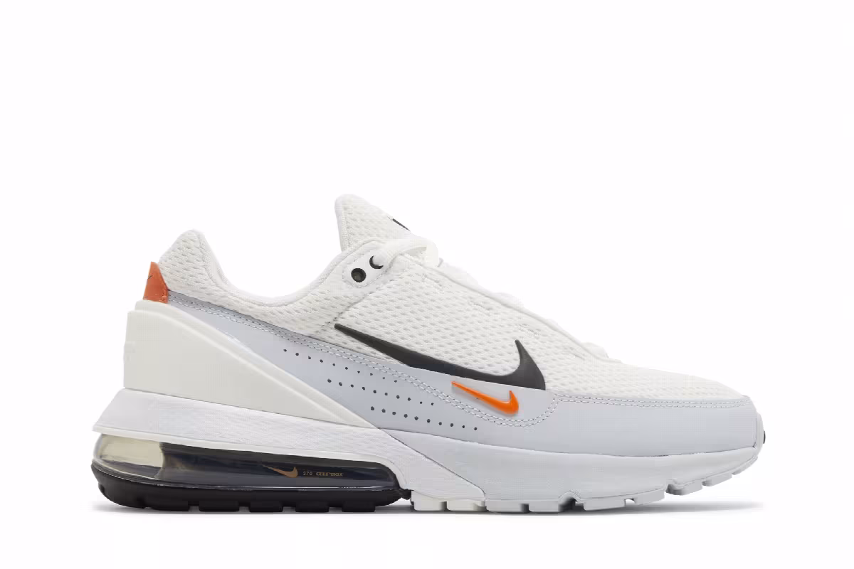 Nike Air Max Pulse Summit White Safety Orange, view 2
