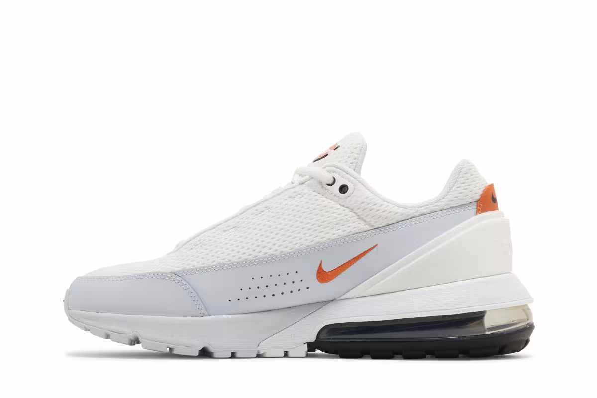 Nike Air Max Pulse Summit White Safety Orange, view 4