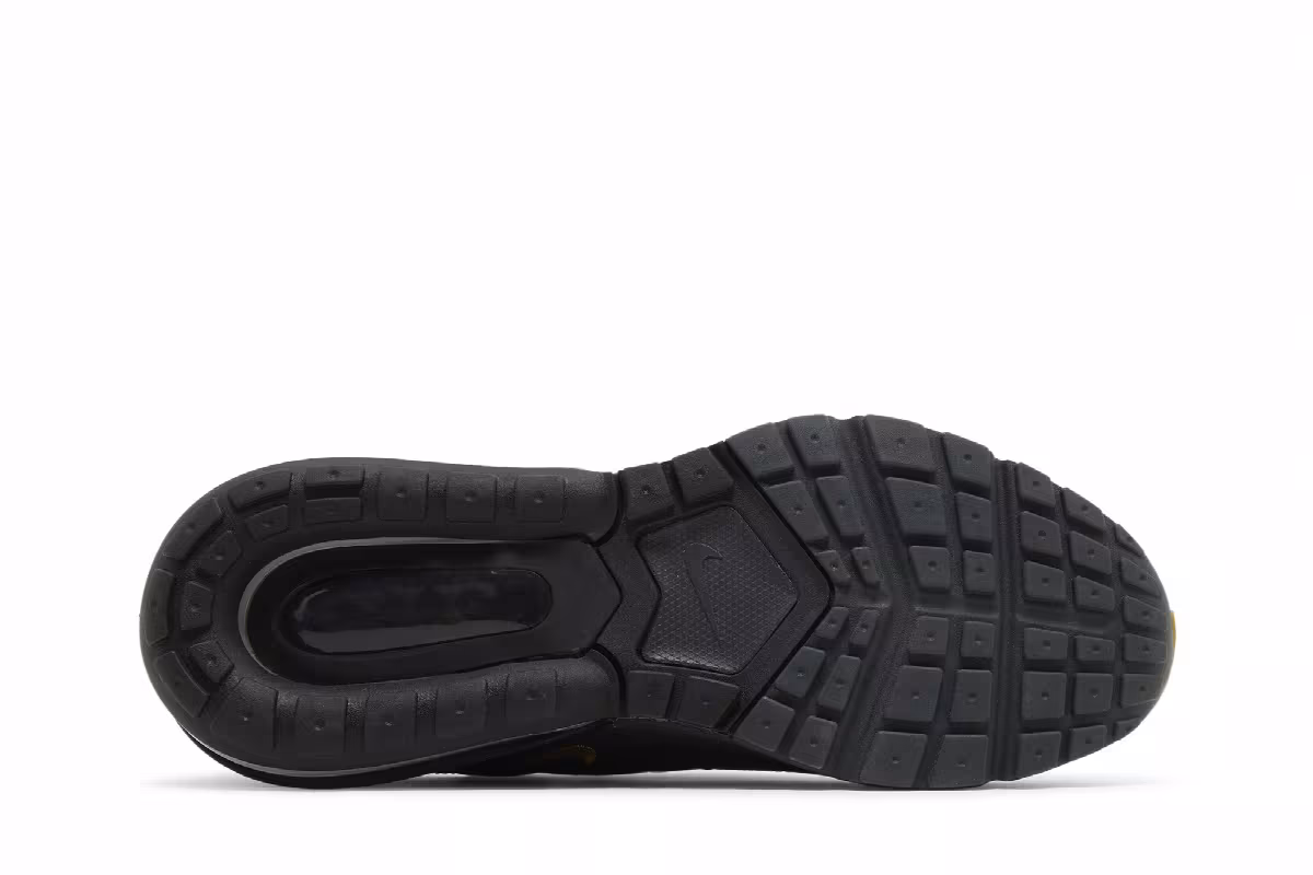Nike Air Max Pulse Black Flat Gold, view 5