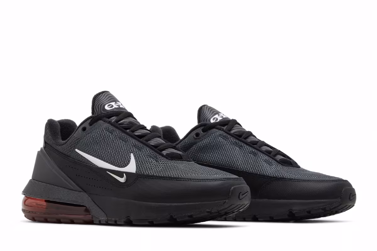 Nike Air Max Pulse Black Varsity Red, view 9