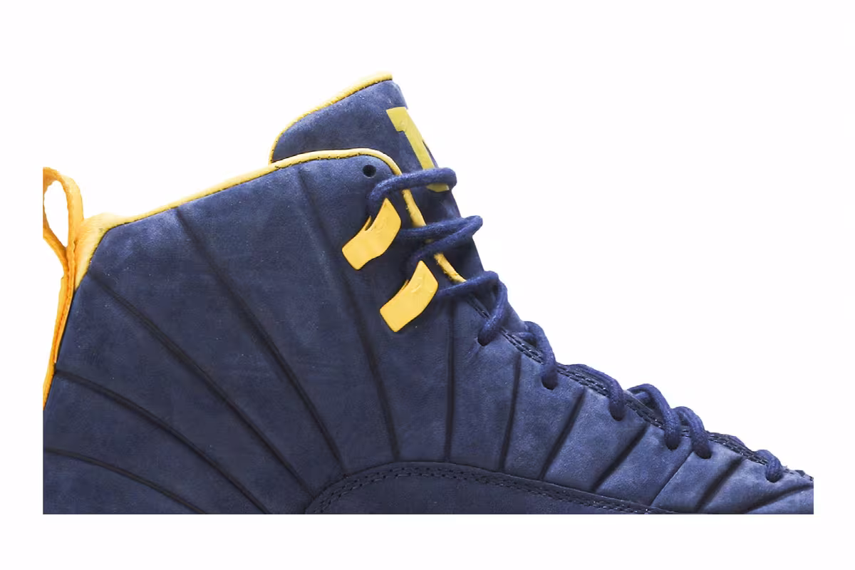 PSNY x Air Jordan 12 Michigan Wolverines, view 3