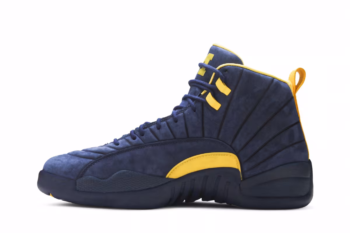 PSNY x Air Jordan 12 Michigan Wolverines, view 4