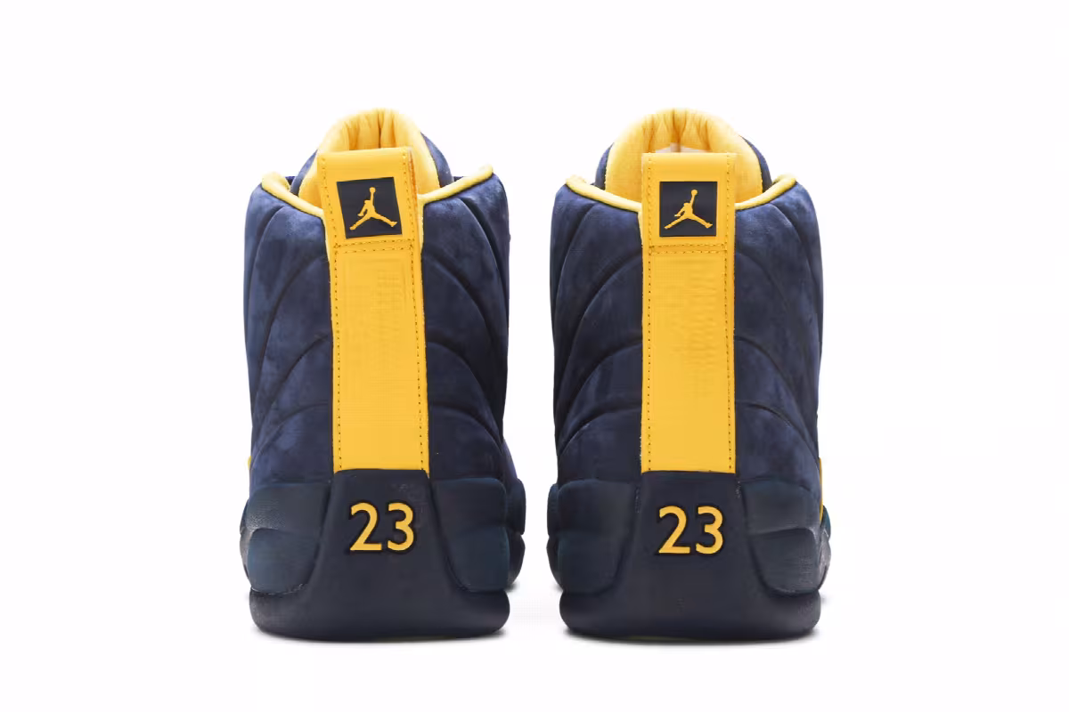 PSNY x Air Jordan 12 Michigan Wolverines, view 7